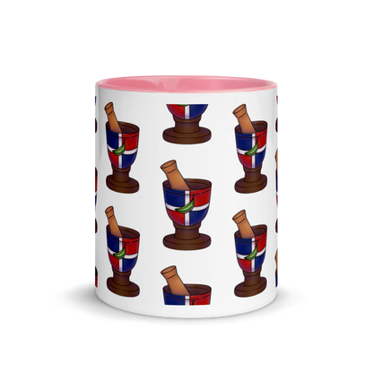Pilon Dominicano Mug with Color Inside  - 2020 - DominicanGirlfriend.com - Frases Dominicanas - República Dominicana Lifestyle Graphic T-Shirts Streetwear & Accessories - New York - Bronx - Washington Heights - Miami - Florida - Boca Chica - USA - Dominican Clothing