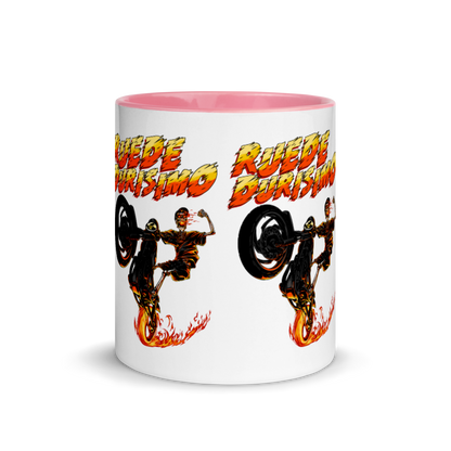 Ruede Durisimo Mug with Color Inside  - 2020 - DominicanGirlfriend.com - Frases Dominicanas - República Dominicana Lifestyle Graphic T-Shirts Streetwear & Accessories - New York - Bronx - Washington Heights - Miami - Florida - Boca Chica - USA - Dominican Clothing