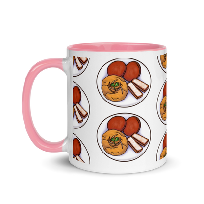 El Mangu Dominicano Mug with Color Inside  - 2020 - DominicanGirlfriend.com - Frases Dominicanas - República Dominicana Lifestyle Graphic T-Shirts Streetwear & Accessories - New York - Bronx - Washington Heights - Miami - Florida - Boca Chica - USA - Dominican Clothing