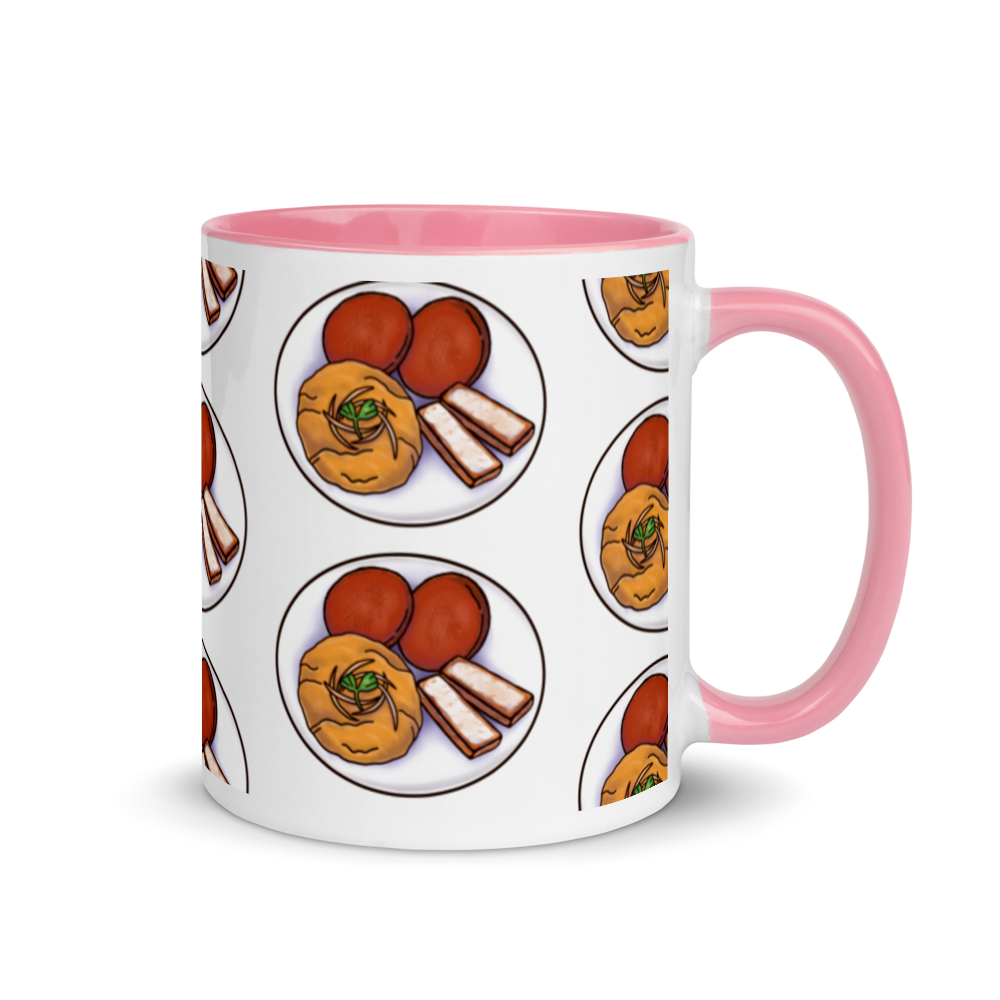 El Mangu Dominicano Mug with Color Inside  - 2020 - DominicanGirlfriend.com - Frases Dominicanas - República Dominicana Lifestyle Graphic T-Shirts Streetwear & Accessories - New York - Bronx - Washington Heights - Miami - Florida - Boca Chica - USA - Dominican Clothing