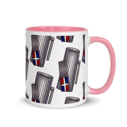 Güira Dominicana Mug with Color Inside  - 2020 - DominicanGirlfriend.com - Frases Dominicanas - República Dominicana Lifestyle Graphic T-Shirts Streetwear & Accessories - New York - Bronx - Washington Heights - Miami - Florida - Boca Chica - USA - Dominican Clothing
