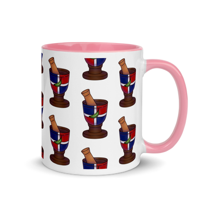 Pilon Dominicano Mug with Color Inside  - 2020 - DominicanGirlfriend.com - Frases Dominicanas - República Dominicana Lifestyle Graphic T-Shirts Streetwear & Accessories - New York - Bronx - Washington Heights - Miami - Florida - Boca Chica - USA - Dominican Clothing