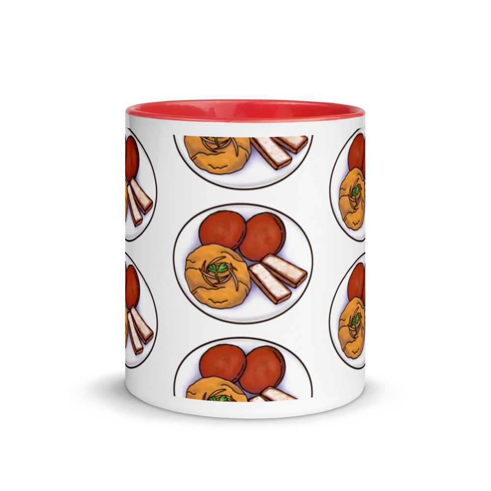 El Mangu Dominicano Mug with Color Inside  - 2020 - DominicanGirlfriend.com - Frases Dominicanas - República Dominicana Lifestyle Graphic T-Shirts Streetwear & Accessories - New York - Bronx - Washington Heights - Miami - Florida - Boca Chica - USA - Dominican Clothing