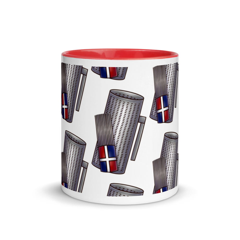 Güira Dominicana Mug with Color Inside  - 2020 - DominicanGirlfriend.com - Frases Dominicanas - República Dominicana Lifestyle Graphic T-Shirts Streetwear & Accessories - New York - Bronx - Washington Heights - Miami - Florida - Boca Chica - USA - Dominican Clothing