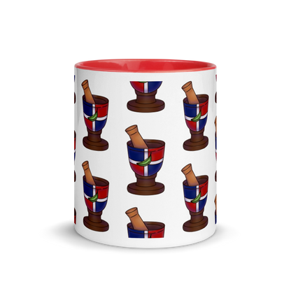 Pilon Dominicano Mug with Color Inside  - 2020 - DominicanGirlfriend.com - Frases Dominicanas - República Dominicana Lifestyle Graphic T-Shirts Streetwear & Accessories - New York - Bronx - Washington Heights - Miami - Florida - Boca Chica - USA - Dominican Clothing