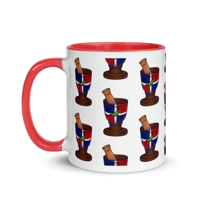 Pilon Dominicano Mug with Color Inside  - 2020 - DominicanGirlfriend.com - Frases Dominicanas - República Dominicana Lifestyle Graphic T-Shirts Streetwear & Accessories - New York - Bronx - Washington Heights - Miami - Florida - Boca Chica - USA - Dominican Clothing