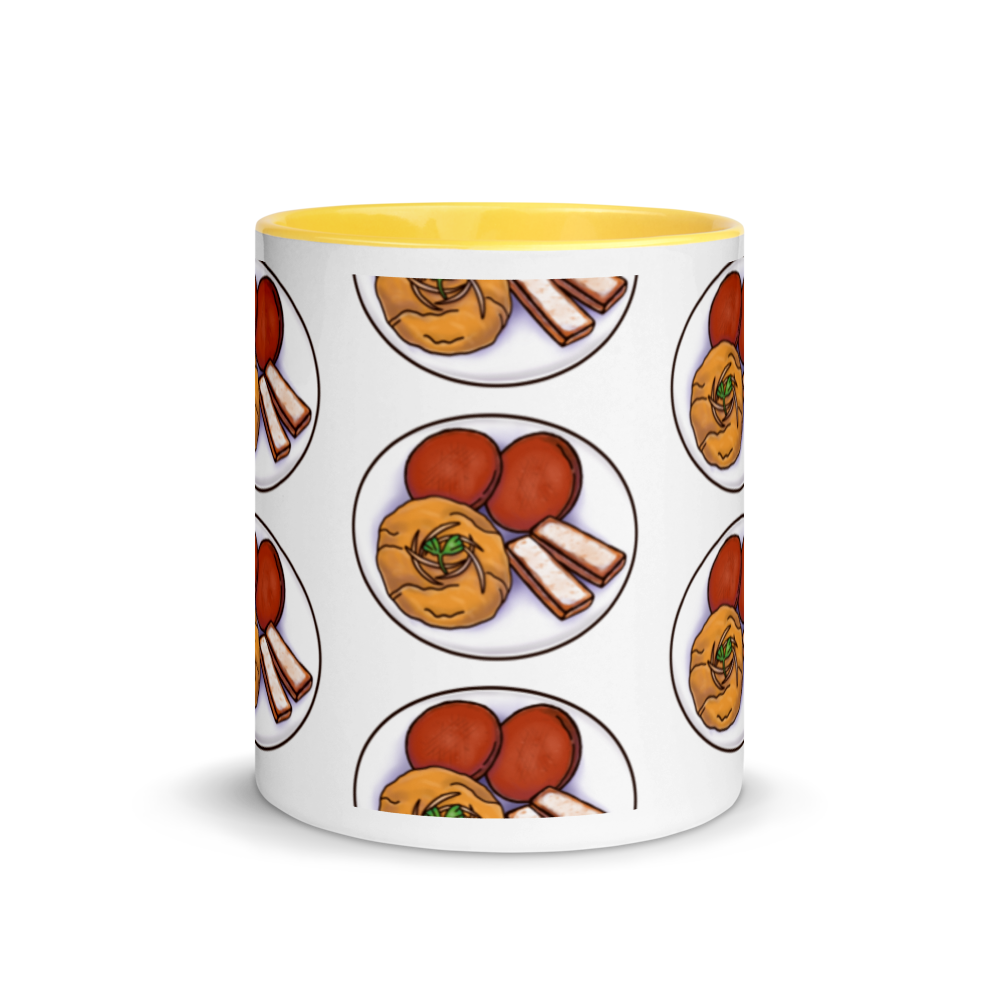 El Mangu Dominicano Mug with Color Inside  - 2020 - DominicanGirlfriend.com - Frases Dominicanas - República Dominicana Lifestyle Graphic T-Shirts Streetwear & Accessories - New York - Bronx - Washington Heights - Miami - Florida - Boca Chica - USA - Dominican Clothing