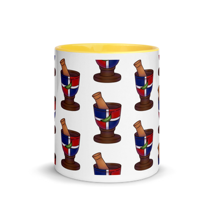 Pilon Dominicano Mug with Color Inside  - 2020 - DominicanGirlfriend.com - Frases Dominicanas - República Dominicana Lifestyle Graphic T-Shirts Streetwear & Accessories - New York - Bronx - Washington Heights - Miami - Florida - Boca Chica - USA - Dominican Clothing